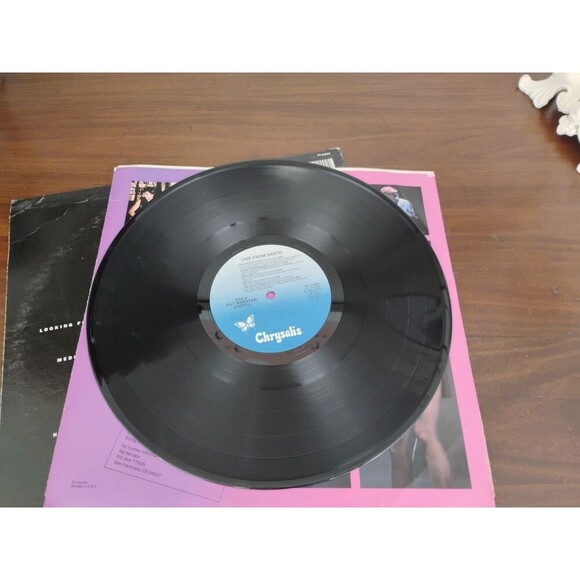 Live From Earth [LP] Pat Benatar (Vinyl, Chrysalis Records USA) 33 Record Album - Picture 10 of 11